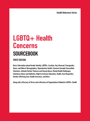 cover image of LGBTQ+ Health Concerns Sourcebook